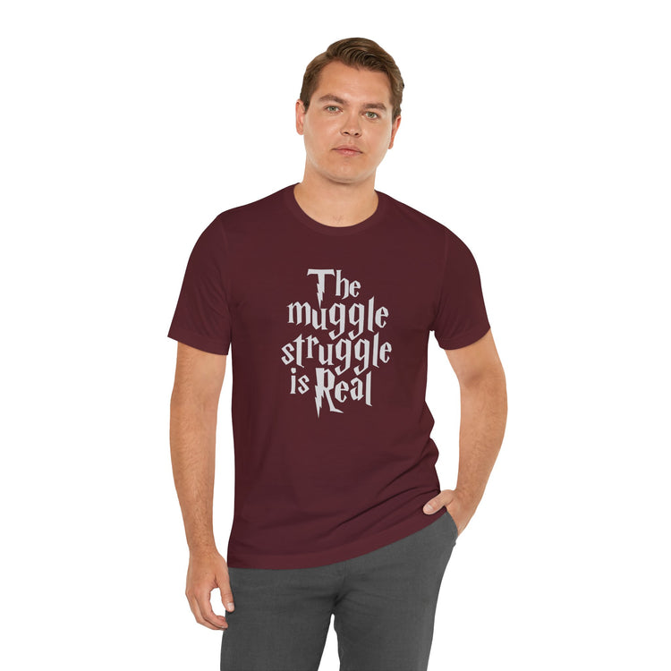 The Muggle Struggle Unisex T-Shirt - Fandom-Made