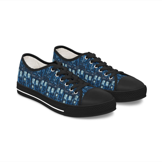 Tardis Women's Sneakers - Fandom-Made