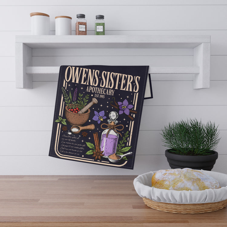 Owens Sister's Apothecary Kitchen Towel - Fandom-Made