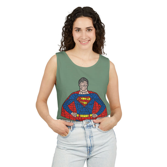 Kryptonian Calligram Tank Top - Fandom-Made