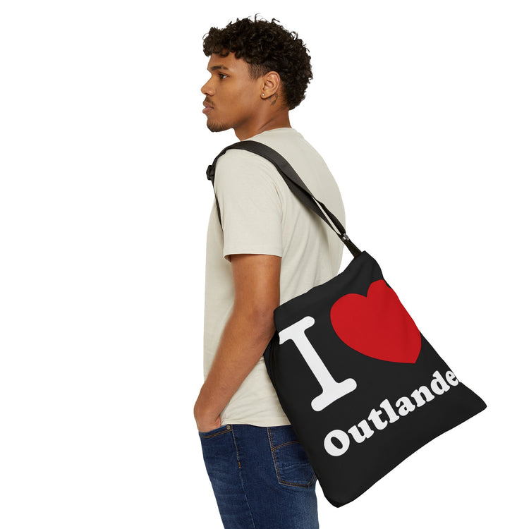 I Love Outlander Tote Bag - Fandom-Made