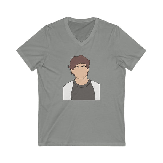 Louis Tomlinson V-Neck Tee - Fandom-Made