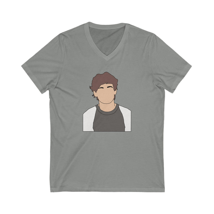 Louis Tomlinson V-Neck Tee - Fandom-Made