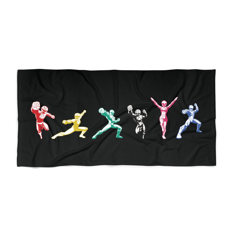 Power Line Beach Towel