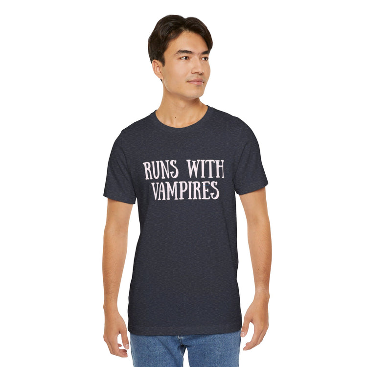 Runs With Vampires T-Shirt - Fandom-Made
