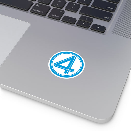 Fantastic Four Round Sticker - Fandom-Made