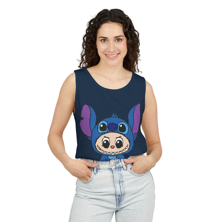 Bubu Stitch Tank Top - Fandom-Made