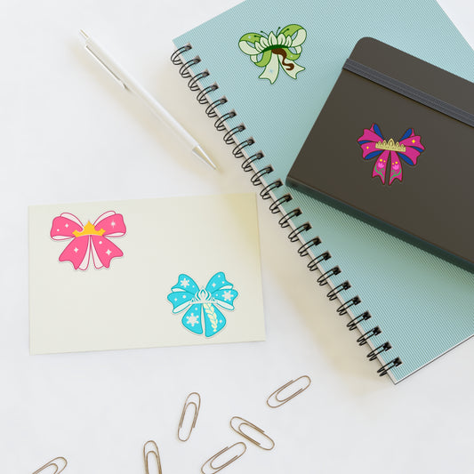Princess Bows Sticker Sheet - Fandom-Made