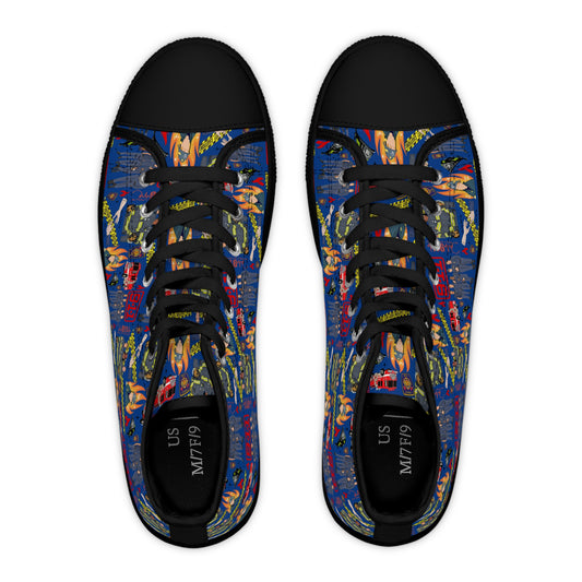 9-1-1 What's Your Emergency Women's High Top Sneakers - Fandom-Made