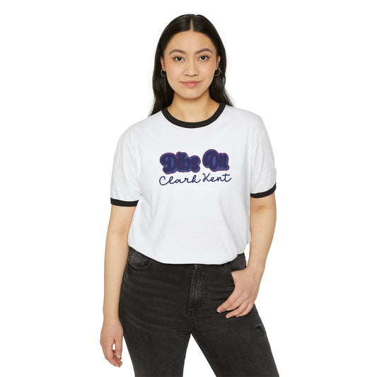 Dibs On Clark Kent Ringer T-Shirt - Fandom-Made