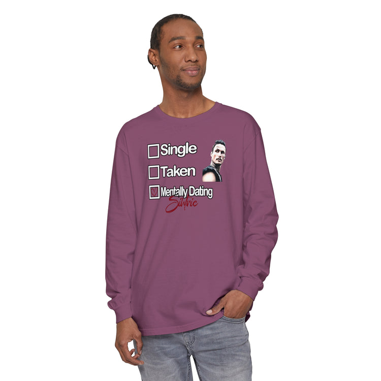 Mentally Dating Sihtric Long Sleeve T-Shirt - Fandom-Made