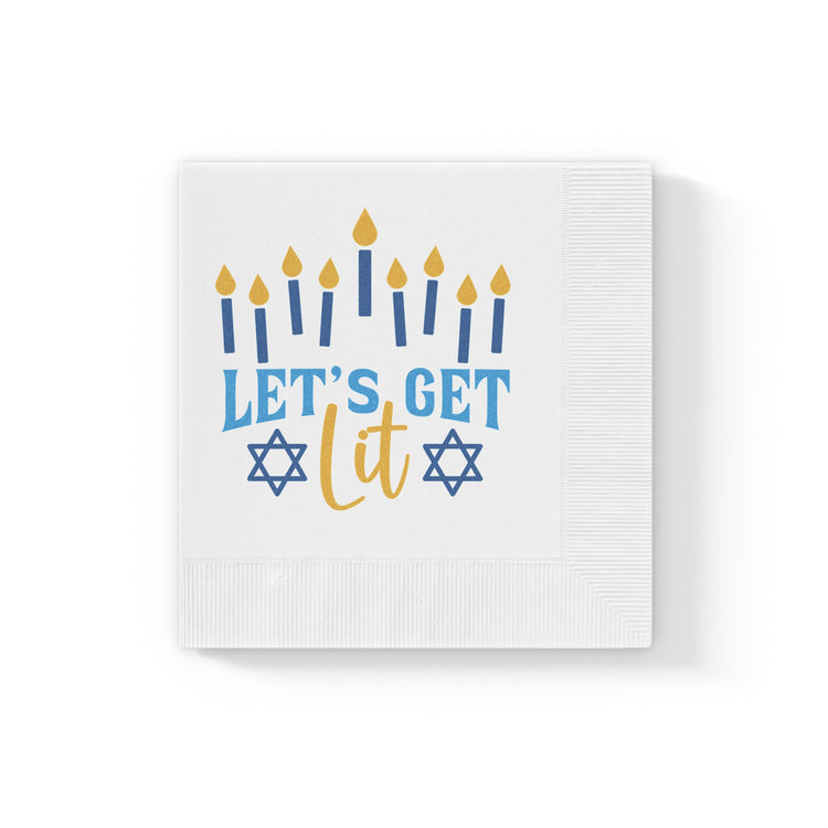 Let's Get Lit Napkins - Fandom-Made