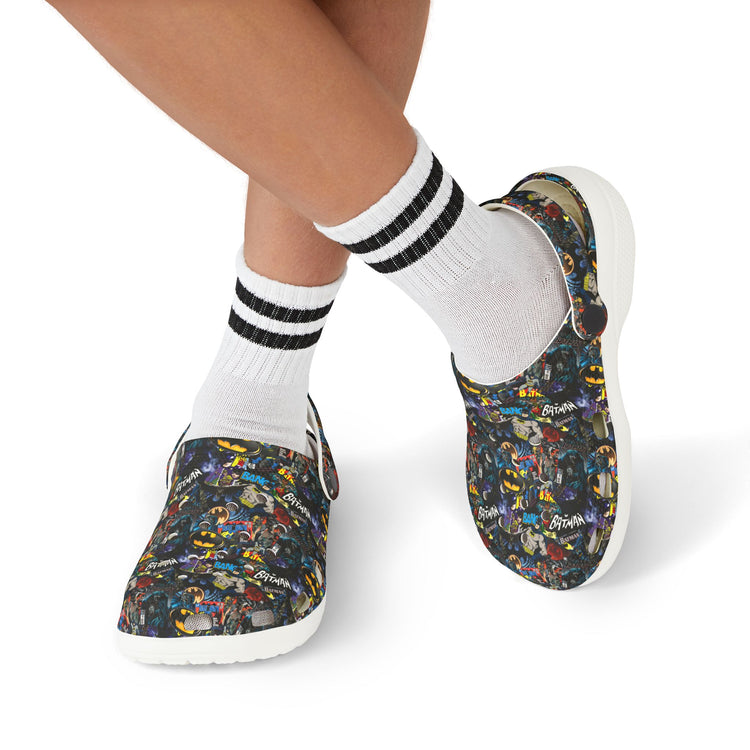 Batsy Comics Kids Clogs - Fandom-Made