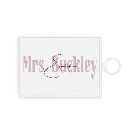 Mrs. Evan Buckley Card Holder - Fandom-Made