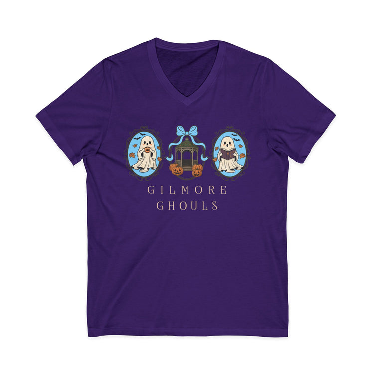 Gilmore Ghouls Unisex V-Neck Tee - Fandom-Made