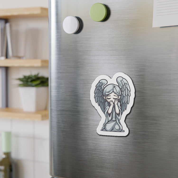 Weeping Angel Die-Cut Magnets - Fandom-Made