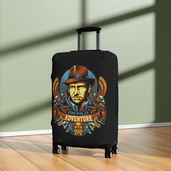 Time For An Adventure Luggage Cover - Fandom-Made