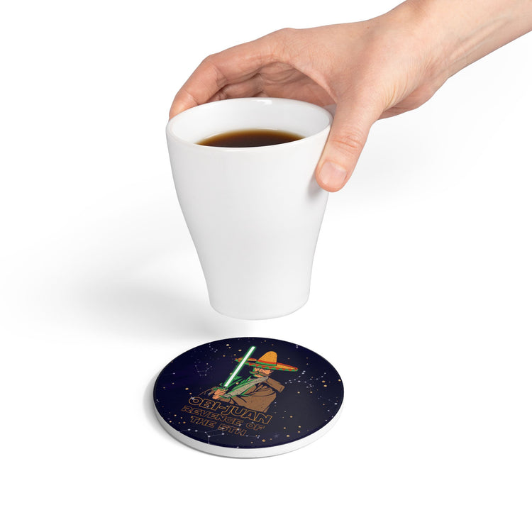 Obi-Juan Ceramic Coaster