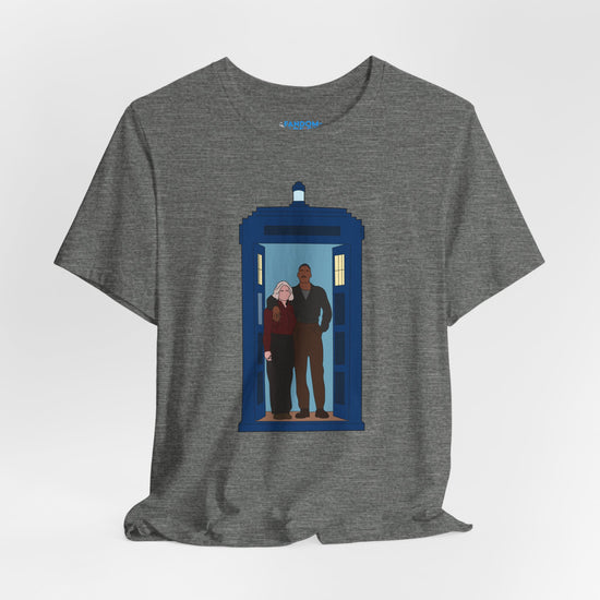 The Fifteenth Doctor and Ruby T-Shirt - Fandom-Made