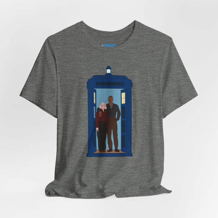 The Fifteenth Doctor and Ruby T-Shirt - Fandom-Made