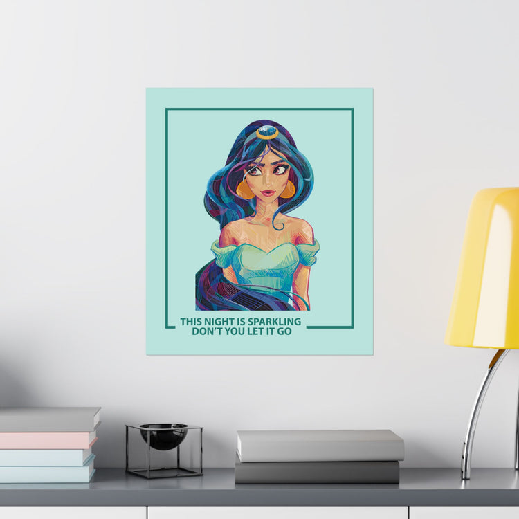 The Night Is Sparkling Poster - Fandom-Made