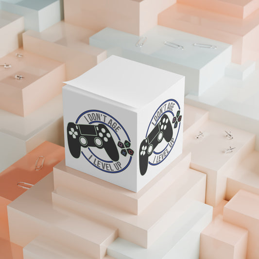 Level Up Note Cube - Fandom-Made