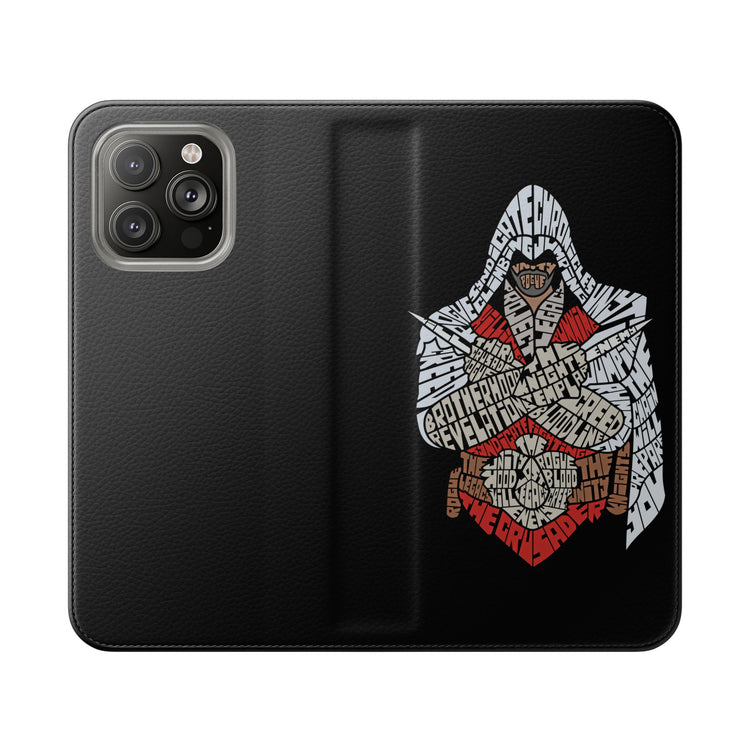 Assassins Creed Calligram Flip Case - Fandom-Made