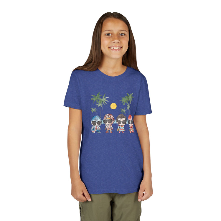 Summertime Heroes Youth Tee - Fandom-Made