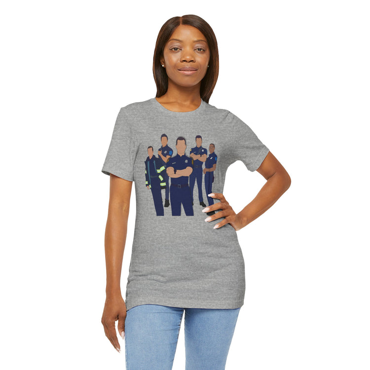9-1-1 Group T-Shirt - Fandom-Made