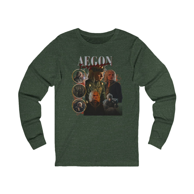 Aegon Targaryen Unisex Long Sleeve Tee
