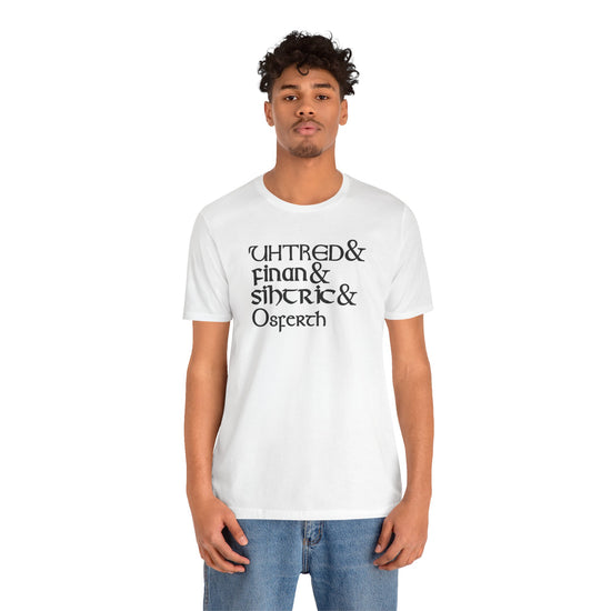 The Last Kingdom Names T-Shirt - Fandom-Made