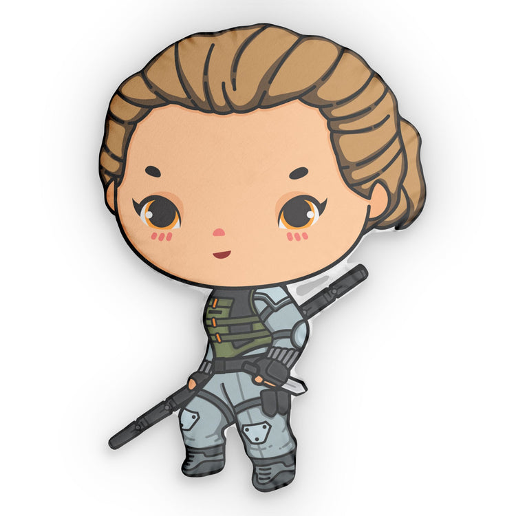 Yelena Belova-Shaped Pillow - Fandom-Made