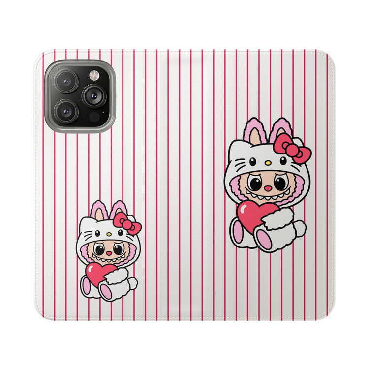 Bubu Kitty Flip Case - Fandom-Made