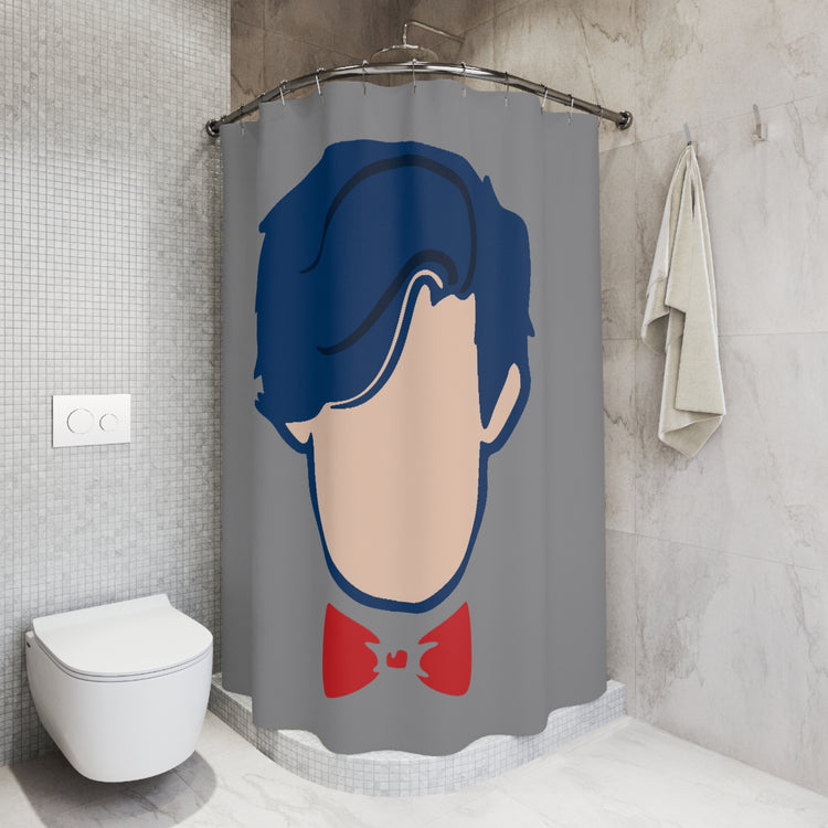 Doctor Bowtie Shower Curtain - Fandom-Made