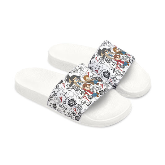 Supernatural Trio Women's Slides - Fandom-Made