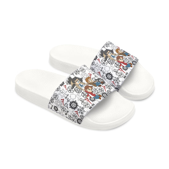 Supernatural Trio Women's Slides - Fandom-Made