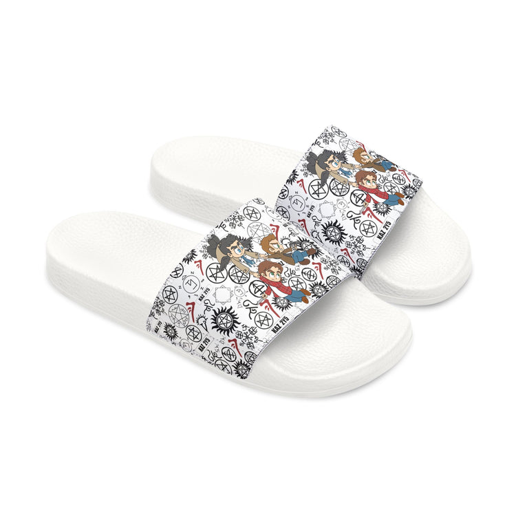 Supernatural Trio Women's Slides - Fandom-Made