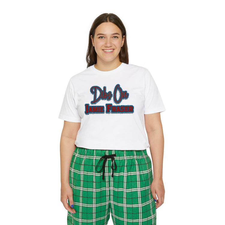 Dibs On Jamie Fraser Women's Short Sleeve Pajama Set - Fandom-Made