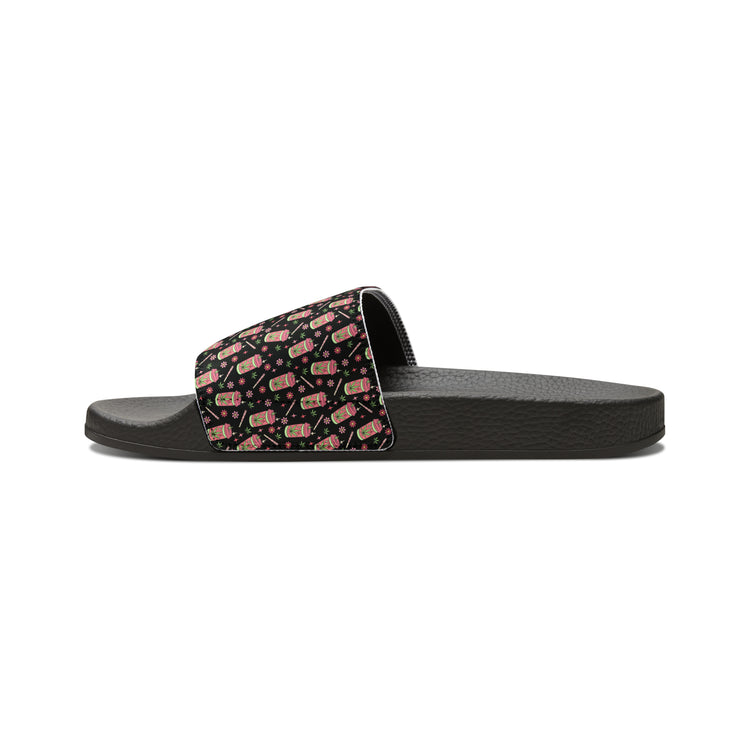 Highly Caffeinated All Over Print Women's Slides - Fandom-Made
