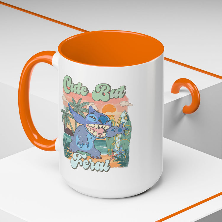Cute But Feral Mug - Fandom-Made