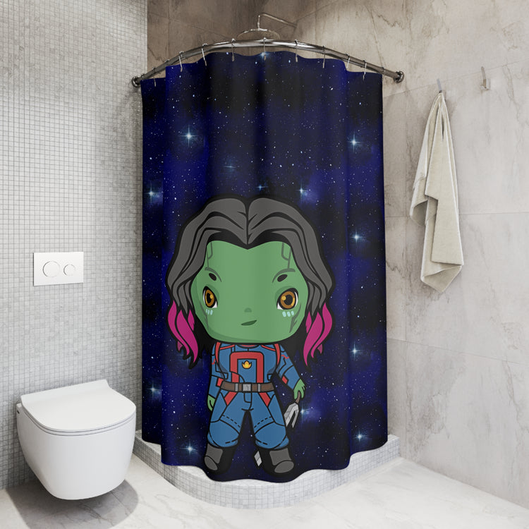 Gamora Shower Curtain - Fandom-Made