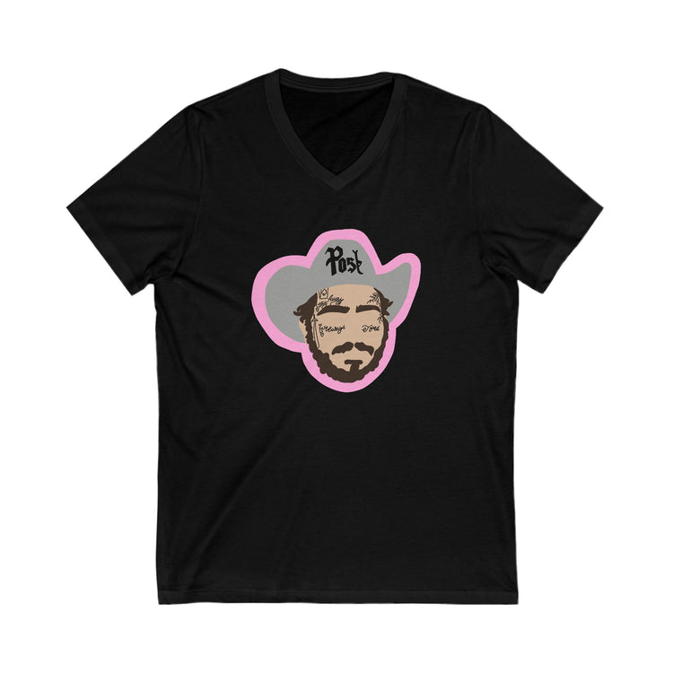 Cowboy Malone V-Neck Tee - Fandom-Made