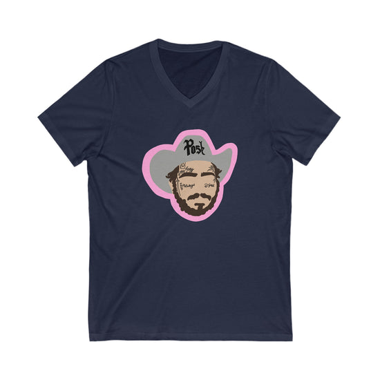 Cowboy Malone V-Neck Tee - Fandom-Made