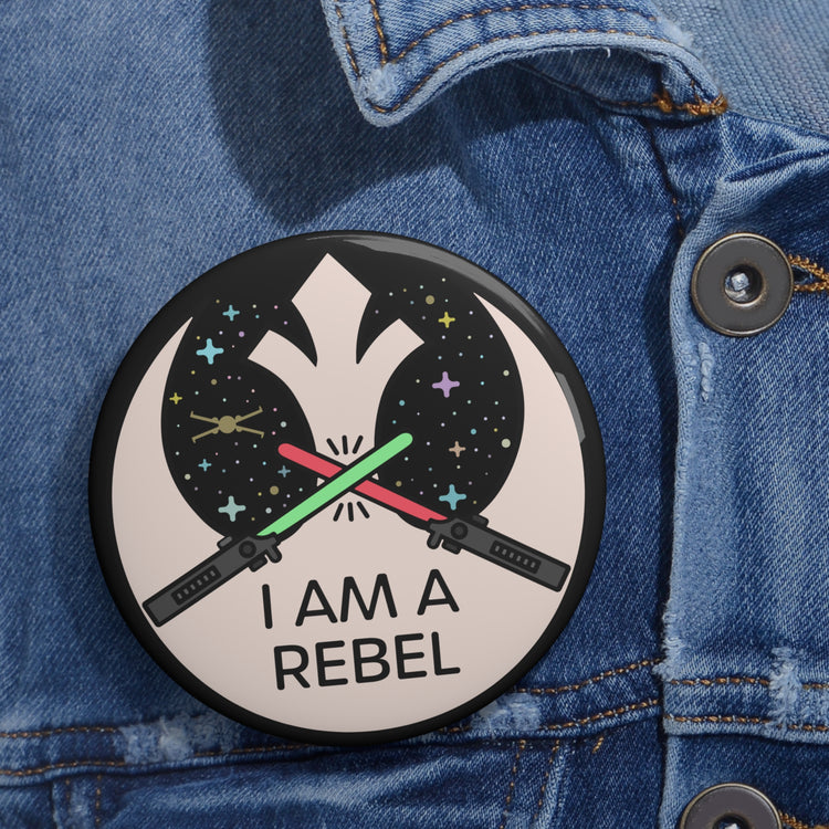 I'm a Rebel Pin - Fandom-Made