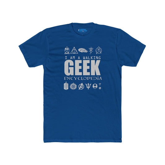 Geekdom Encyclopedia Men's Fitted T-Shirt - Fandom-Made