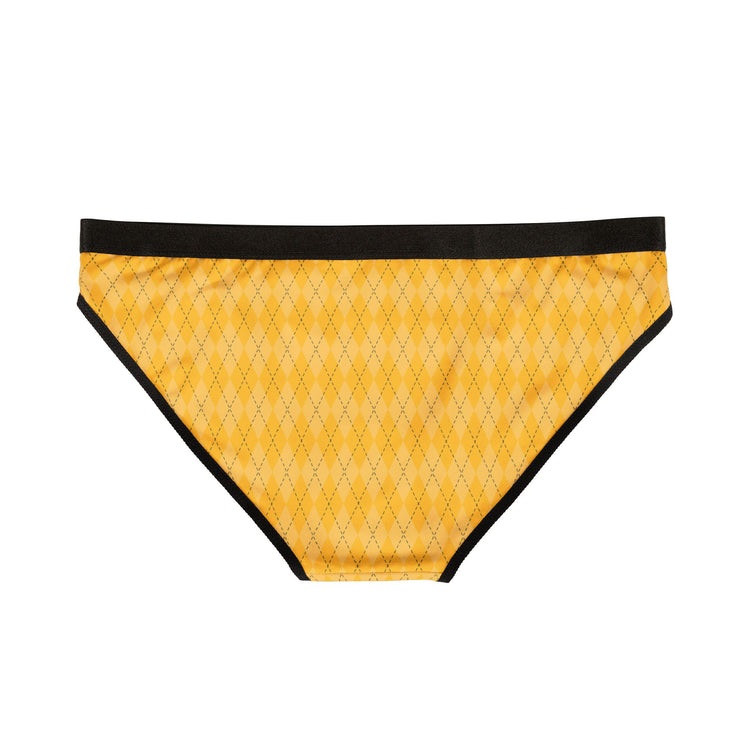 Hufflepuff Argyle Women's Briefs
