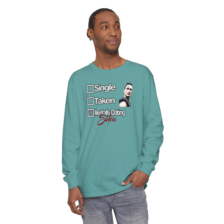 Mentally Dating Sihtric Long Sleeve T-Shirt - Fandom-Made