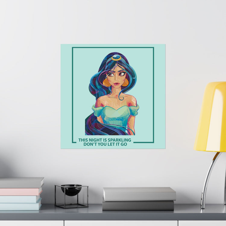 The Night Is Sparkling Poster - Fandom-Made