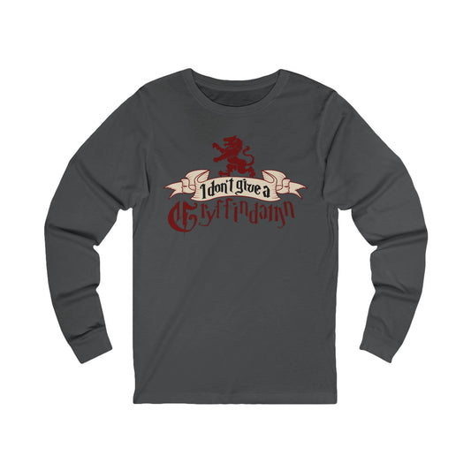 I Don't Give A Gryffindamn Unisex Long Sleeve T-Shirt - Fandom-Made