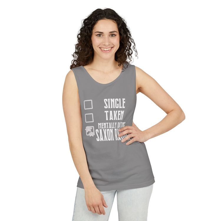 Mentally Dating Saxon Ratliff Tank Top - Fandom-Made
